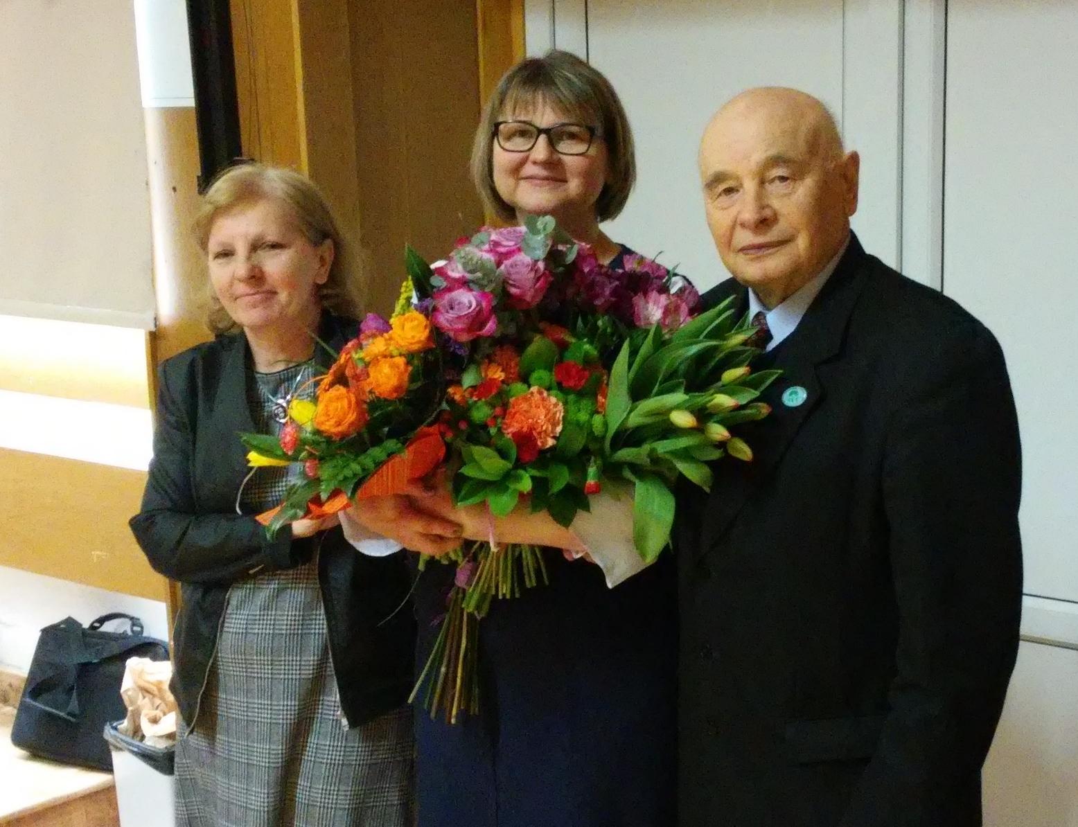 Gratulacje dla dr Beaty Wajdy - członka SWzRP