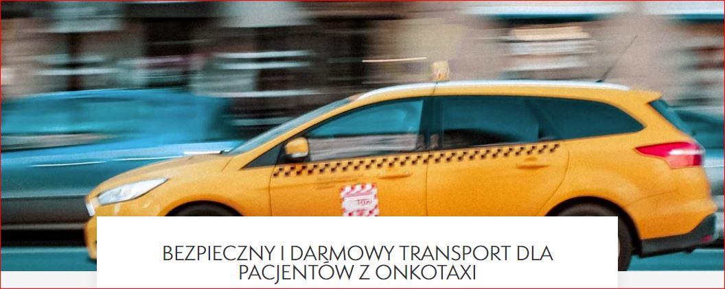 ONKO TAXI w całej Polsce!